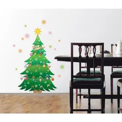 ウォールステッカー クリスマスツリー 60005 クリスマス おしゃれのサムネイル