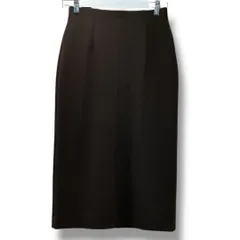 未使用品 タグ付き monable for green label relaxing モナブル フォー グリーンレーベル リラクシング ジョーゼットタイトスカート  M-8586  日本製 ダークブラウン レディース 秋 ゴーゴー古着久喜倉庫店 鴻529