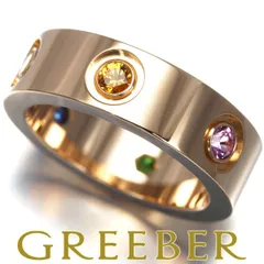 16.5号　18金k18天然アメジストリング6.6g k18アメシストリング