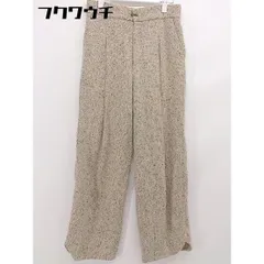 ◇ TAGE タージュ スラックス パンツ サイズ40 ベージュ マルチ レディース 【中古】 【1105070008433】
