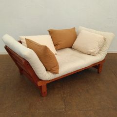 【中古】 Karup/カーラップ ソファベッド ホワイト フートン2 ソファベッド ソファー ベッド 2人掛け 2.5人掛け 3人掛け