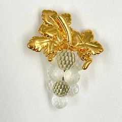 ✨美品✨SWAROVSKI Crystal Memories ブドウ ブローチ