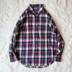 Polo by Ralph Lauren ポロバイラルフローレン 古着 極美品 コットンネルシャツ LL classic fit HS-RL-KW-0749