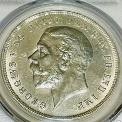 『NGC MS65』イギリスジョージ5世クラウン銀貨(1935年) イギリス 1935 ジョージ5世 クラウン 銀貨 NGC AU 58 シルバー