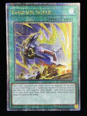 遊戯王 英語  北米版【初期キズ】械刀婪魔皇断 25thシークレットレア 1st