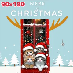 タペストリー 背景布 縦型　Xmas クリスマス　パーティー 壁掛け インテリア 模様替え アート ファブリック ウォールデコ