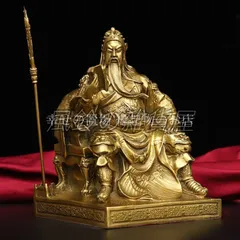 関羽像(陶器製) 関羽像(陶器製)