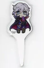 【中古】マグカップ・湯のみ エペル・フェルミエ 「ディズニー ツイステッドワンダーランド×OH MY CAFE 第三弾 アクリルピック＜ポムフィオーレ寮＞」