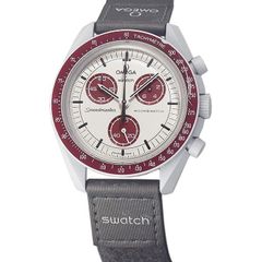 スウォッチ×オメガ SWATCH×OMEGA ミッション トゥ プルート ムーンスウォッチ SO33M101 クオーツ