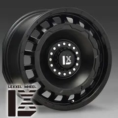 レクセル ホイール 新品 アルミホイール SwaGGer スワッガー マットブラック 16インチ 16×6.5 +40 100/114.3-10H 1本からのサムネイル