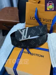 【今日特価】Louis Vuitton モノグラムブラックベルト M8846-1