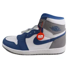 NIKE (ナイキ) AIR JORDAN 1 RETRO HIGH OG TRUE BLUE エア ジョーダン レトロ ハイ トゥルーブルー ハイカットスニーカー ブルー/グレー DZ5485-410 US10.5/28.5cm