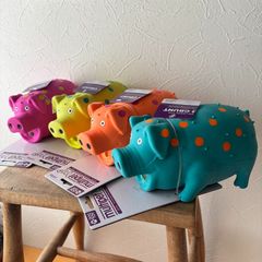 ラテックスグランティングピッグMULTIPET Grunting Pigs 9"
