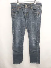 ◇ Θ EDWIN エドウィン コットン100% ジーンズ デニム パンツ サイズ29 ブルー レディース E  【1410230014224】