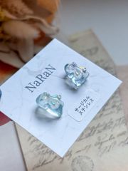 604≫シーグラスのピアス