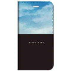 iPhone17 iPhone16  他 手帳型 ケース スカイ ブルー ★ iPhone SE 8 13 12 他 iPhone各機種対応可能 スマホケース ★ 5r