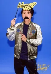 【中古】生写真(ジャニーズ) 嵐/大野智/膝上・衣装黒・白・紫・両手棒・背景青/「ARASHI LIVE TOUR 2016-2017 Are You Happy?」オリジナルフォト