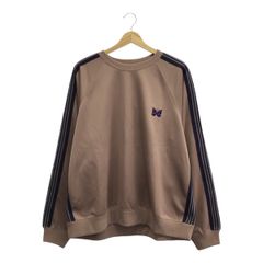 希少XL】Needles トラッククルーネックシャツ トープ パープル 完売品
