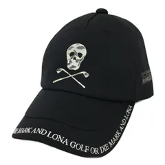 【新品タグ付】MARK&LONA　マークアンドロナ　6Pキャップ　スカル　刺繍 21110k07-1.jpg