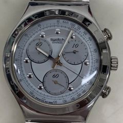 Swatch SVCK4045AG ホワイトダイヤル腕時計。b - メルカリ