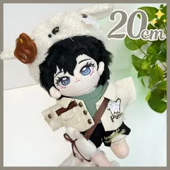 【新品 未使用】20cm ぬい用　ふわ帽子ジャケット6点セット着せ替え　　冬服　ぬいぐるみ用　着せ替え　衣装　ぬい活 　推し活 　推しぬい　綿人形 　ちびぬい　ちびぐるみ 　無属性　棉花娃娃 コットンドール　人気　K-POP