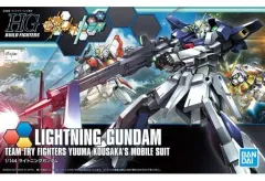 【中古】プラモデル 1/144 HGBF LGZ-91 ライトニングガンダム 「ガンダムビルドファイターズトライ」のサムネイル