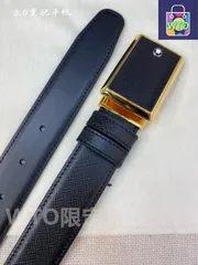 【今日特価】Montblanc Leather Belt ビジネス & カジュアル