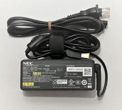 純正 NEC ACアダプター ADP004　65W　20V~3.25A　角型　約4.5mmx11mm　動作保証