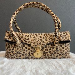 24時間以内発送】美品✨ ADMJ トートバッグ レオパード 鍵付き 肩掛け