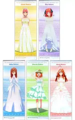 【中古】タペストリー 全5種セット スリムタペストリー 「映画 五等分の花嫁 あたりツキ!トレーディング缶バッジ」 あたり景品