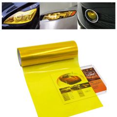 【人気】1797 ヘッドライトフィルム テールランプフィルム カーラッピングフィルム アイラインフィルム 30×120CM 自動車 バイク ヘッドライト フォグランプ テールランプ 適用 ステッカー ビニール シール クリア イエロー 黄色