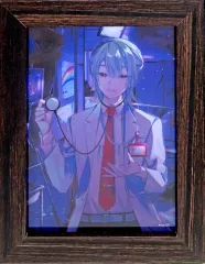 【中古】アクリルスタンド・アクリルパネル 弦月藤士郎 木製フレーム付きアクリルボード 「DMMスクラッチ! にじさんじ 第十一弾」 A-2賞