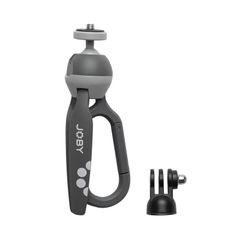 ジョビー(JOBY)ジョビー ミニ三脚 ハンディーポッド クリップ アクション Handypod 動画撮影用ハンドグリップ カラビナ クリップ 自重0.06kg 耐荷重0.5kg アルミニウム スマートフォン 動画撮影 JB01838-BWW