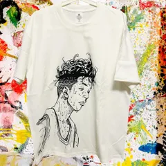 宮城リョータ スラムダンク リプリント メンズ Tシャツ 半袖 レトロ バスケ 安西先生 ホワイト バスケットボール ＮＢＡ 白Ｔ