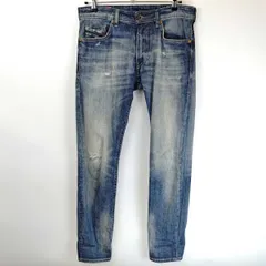 ディーゼル THOMMER スリムスキニー ダメージ加工 デニムパンツ サイズ31 DIESEL