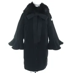 【めろめろん】★美品★SERRE★サカイ★サイズ1★ブラック★モンクレール MONCLER モンクレール × サカイ sacai MAKORI ダウンジャケット