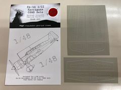 デッドデザイン SM48001 三菱 キ－15 & C5M2 動翼部用3D効果/錯視ペイントマスク 1/48