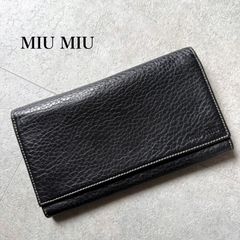 ミュウミュウ MIUMIU ナイロン ウォレット クラッチバッグ - メルカリ