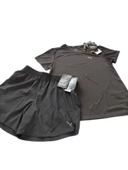 プーマ◆レディース ランニング ウーブン 5インチ パンツ 半袖Tシャツ 上下セット