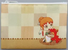 【中古】バッグ(キャラクター) ドラゴン＆主人公(女の子) オリジナルポーチ 「PS4/Switchソフト リトルドラゴンズカフェ -ひみつの竜とふしぎな島-」 WonderGOO購入特典