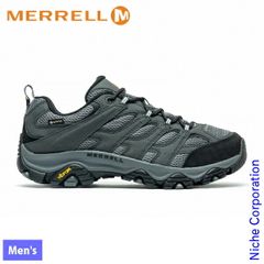 [Brand New] Merrell Moab 3 Synthetic Gore-Tex Wide Width Men's Granite M500243W Outdoor Wear Hiking Boots Mountain Climbing Shoes for Men