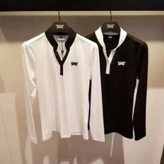 PXG ピーエックスジー  ゴルフウェア レディース ポロシャツ スポーツウェア 運動着 おしゃれ 着痩せ カジュアル 吸汗速乾 ゴルフポロ ゴルフシャツ 2色