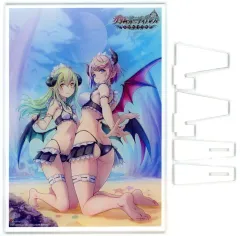 【中古】アクリルスタンド・アクリルパネル [単品] キリカ＆マーシャ 描き下ろしB5アクリルプレート 「PS5/Switchソフト グリム・ガーディアンズ サーヴァント・オブ・ザ・ダーク ゲーマーズ限定版」 同梱特典