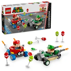新品 レゴ(LEGO) スーパーマリオ マリオカート(TM)  ベビィマリオ vs ベビィルイージ おもちゃ 玩具 誕生日 プレゼント ブロック 男の子 女の子 子供 8歳 9歳 10歳 小学生 マリオ グッズ ゲーム 72034