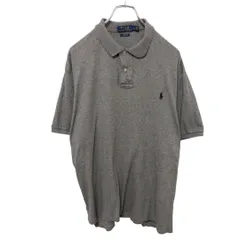 【POLO RALPH LAUREN】 ロゴ刺<!-利用不可文字-!> ポロシャツ S-1239