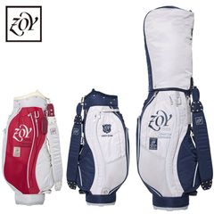 ZOY ゾーイ スタンド式キャディバッグ 6分割 エナメル フード付 - メルカリ