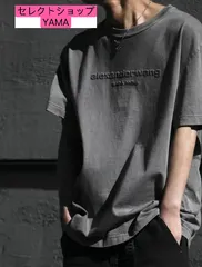 綺麗な立体感が素敵★Alexander Wangアレキサンダーワン★グリッター　パフロゴ 半袖クルーネックTシャツ　ユニセックス　最新作のサムネイル