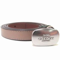 【新品 未使用】コーチ ベルト COACH アウトレット シグネチャー バックル エライザ カットトゥサイズ リバーシブル ベルト CP366 SVWSV
