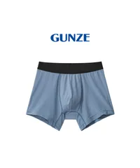 新品 未使用 GUNZE グンゼ 下着 COOL MAGIC アセドロン ベア天 メンズ ボクサーパンツ 517204【メール便】 ジーンズブルー