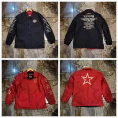 vanson バンソン リバーシブル コーチジャケット